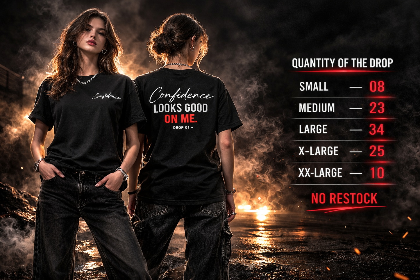 AMIC CLAN - WOMEN'S DROP 001 (100 PIECES ONLY)